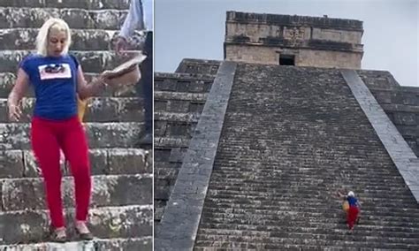 Woman Who Sparked Fury For Climbing Ancient Mayan Temple Is Identified