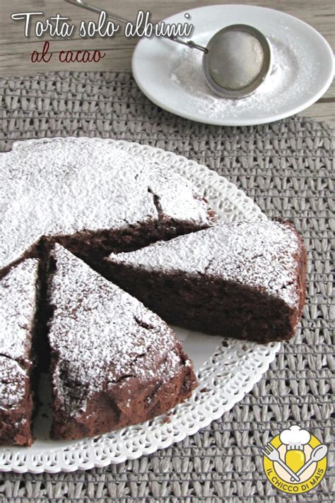 Torta Solo Albumi Al Cacao Ricetta Per Usare Albumi Avanzati