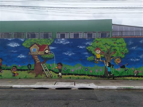 Desenho De Grafite No Muro Fácil - 9