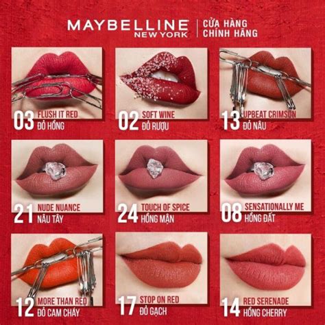 Cập Nhật Bảng Màu Son Maybelline Mới Nhất đầy đủ Nhất 2023 Beaudyvn