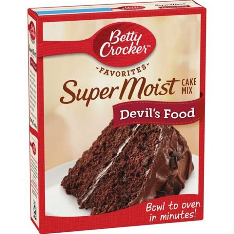 Betty Crocker Super Moist Devil S Food Cake Mix G Mhd