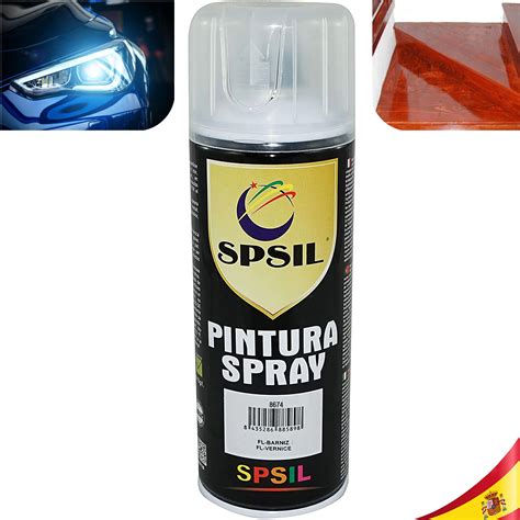 Pintura Spray Barniz Brillante Brillo Spsil O Pinty Plus Aerosol Repara