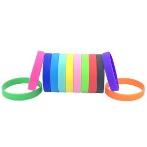 Zuzer Silikonarmband Kinder St Ck Gummi Armband Silikon Armband