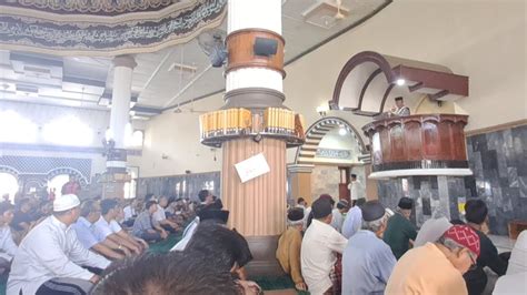 Live Khotbah Jumat Masjid Agung Baitussalam Purwokerto Ust H