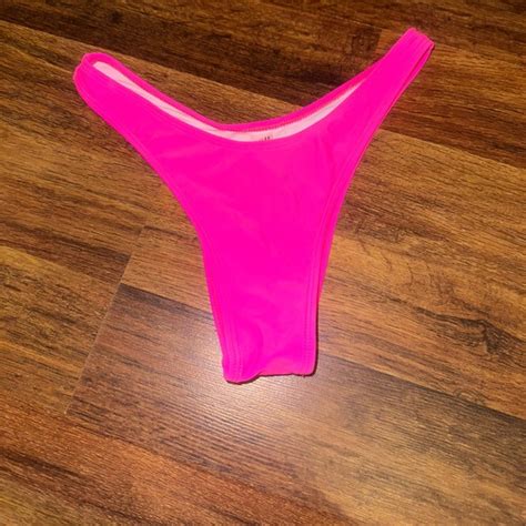 Swim Hot Pink Shein Swimsuit Bottoms Poshmark