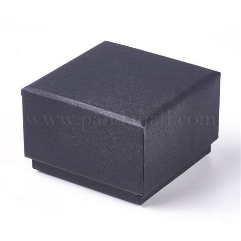 Wholesale Kraft Paper Cardboard Jewelry Boxes Pandahall