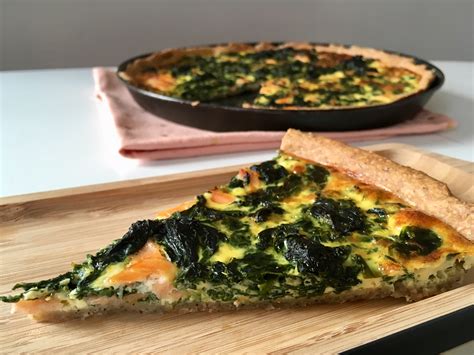 Quiche Au Saumon Et Aux Pinards Laure Auzeil Di T Ticienne