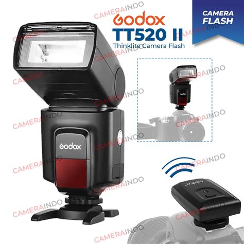 Jual Flash Godox Tt Ii Plus Wireless Trigger Speedlite Kamera