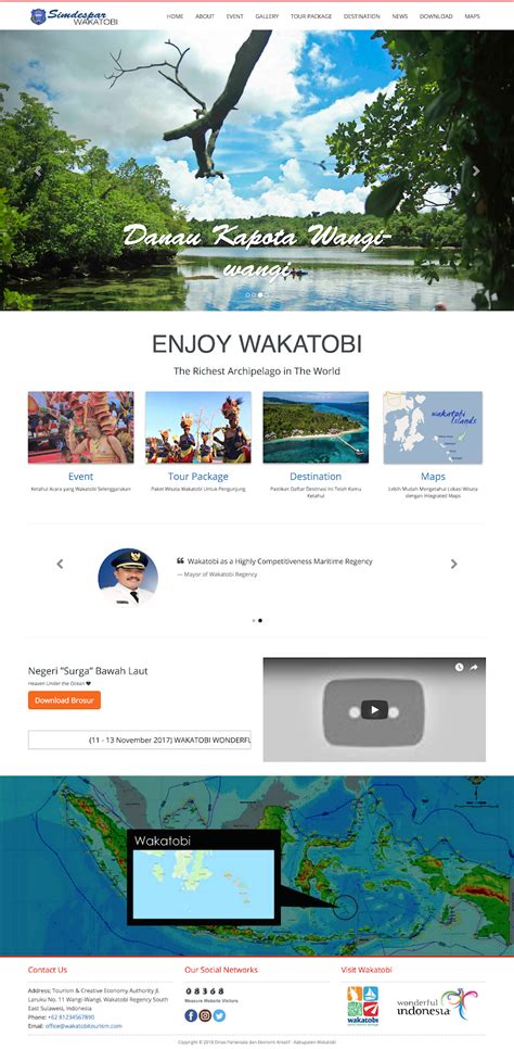 Sistem Informasi Objek Wisata Berbasis Web Tempat Wisata Indonesia