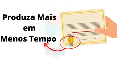 Como Aumentar A Produtividade E Fazer Mais Em Menos Tempo Youtube