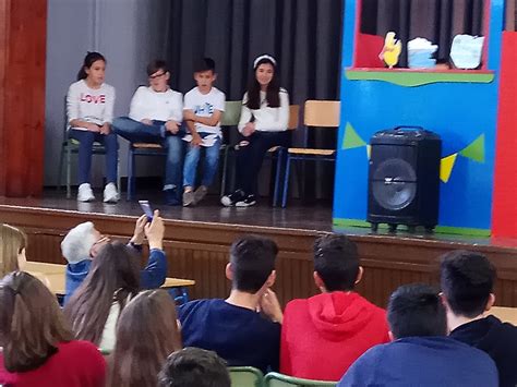 TEATRO EN EL IES CRISTOBAL DE MONROY Ceip Cervantes Alcalá de Guadaíra