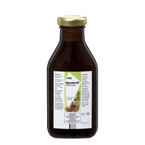 Alpenkraft Herbal Syrup Salus Haus