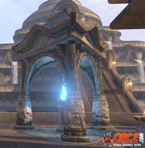 ESO Morrowind Vivec Temple Wayshrine Orcz The Video Games Wiki