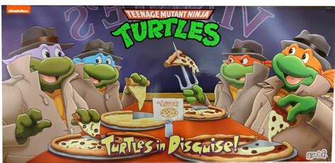 Teenage Mutant Ninja Turtles NECA Turtles In Disguise Cartoon