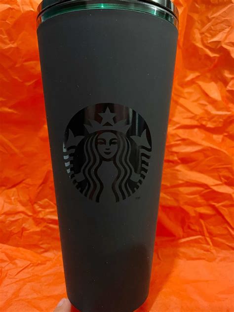 Vaso Starbucks Negro Mate Venti Envío Gratis