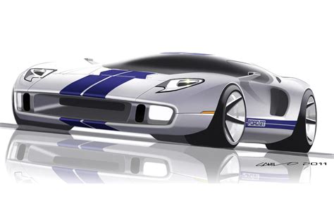 Exclusive Future Ford Gt Design By Camilo Pardo