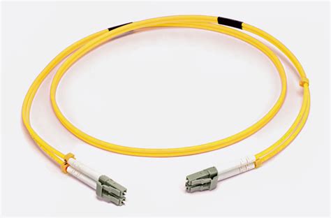 Lc Lc Sm Duplex Os Cordon Patch Fibre Optique M Jaune