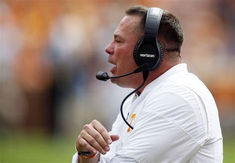 Can Butch Jones Make It Through The Season At Tennessee If Not Hes