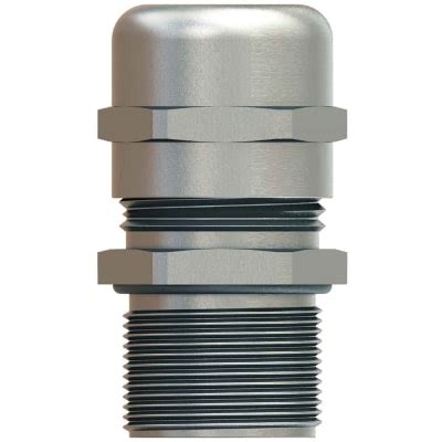 SAB EM4 63C Cable Gland M63X1 5 Metric Nickel Plated Brass