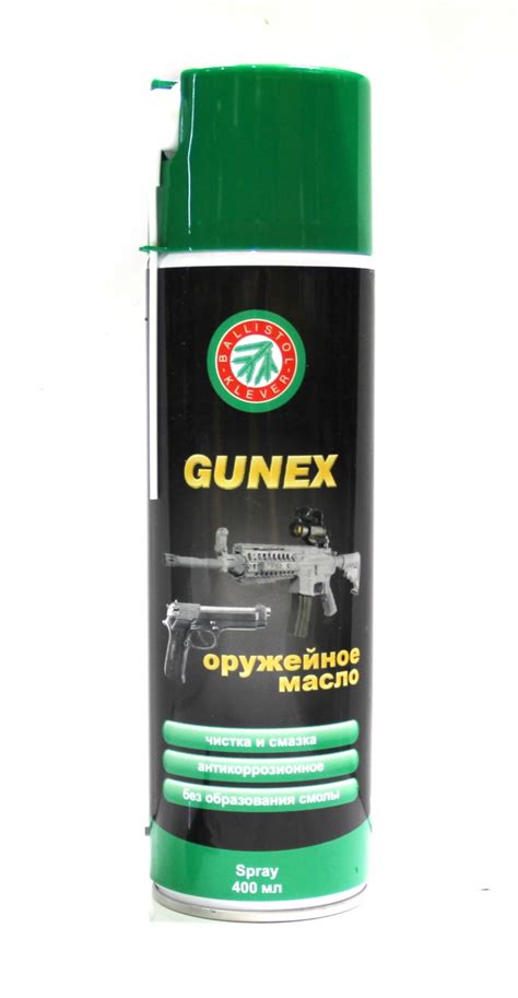 Масло оружейное Ballistol "GUNEX" (400мл) #22254 - BALLISTOL - 13 ...