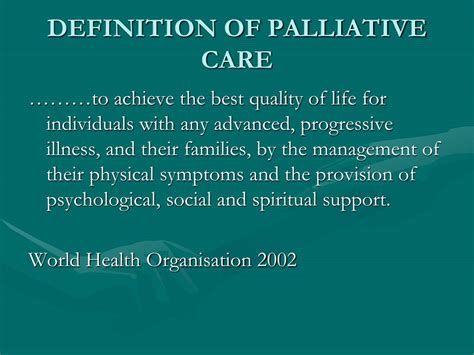 Ppt Palliative Care Powerpoint Presentation Free Download Id1871771