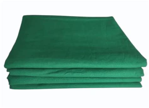 Green Reusable Pure Cotton Hospital Bedsheet 60 Inch 90 Inch At Rs