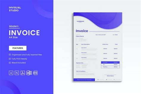 Best Invoice Templates For Word Free Pro Web Design Hawks