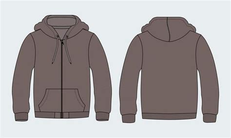 Hoodie Mockup Vector Art, Icons, and Graphics for Free Download