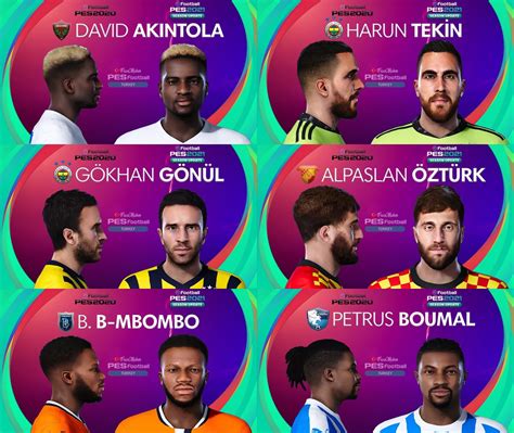 Pes Turkey S Per Lig Facepack By Pes Football Turkey