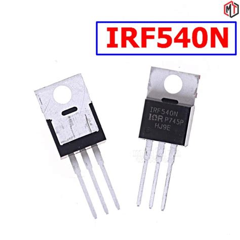 1 con MOSFET IRF540 IRF540N kênh N TO 220 33A 100V Điện Tử MTU