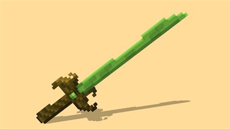 Minecraft D Sword D Model By Ogian Fe A Sketchfab