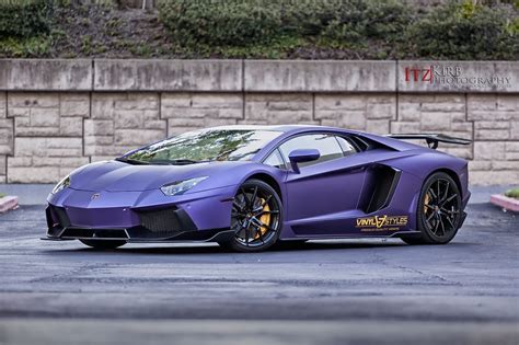 Lamborghini Aventador Purple Matte Purple Lamborghini Aventador Lp