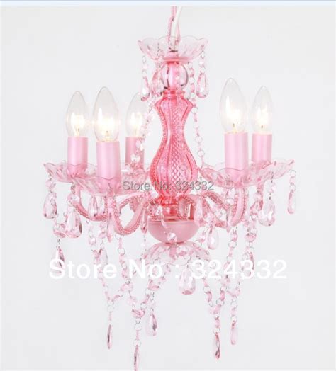 2014 Hot selling MINI pink chandelier light for kids NS 120148P-in ...