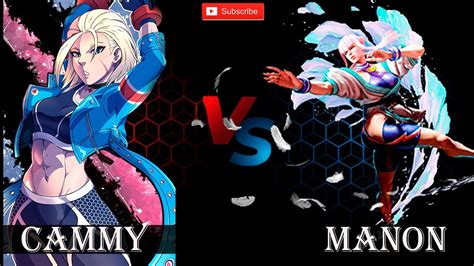 New Street Fighter Developer Match Cammy Vs Manon Youtube