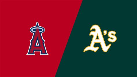 Angels Vs Athletics Friday Night Baseball