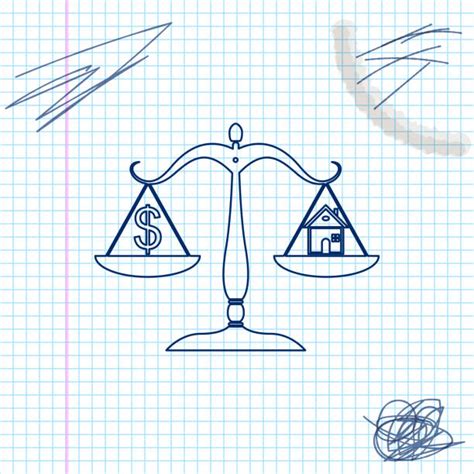 Unbalanced Scale Drawing Illustrations, Royalty-Free Vector Graphics & Clip Art - iStock