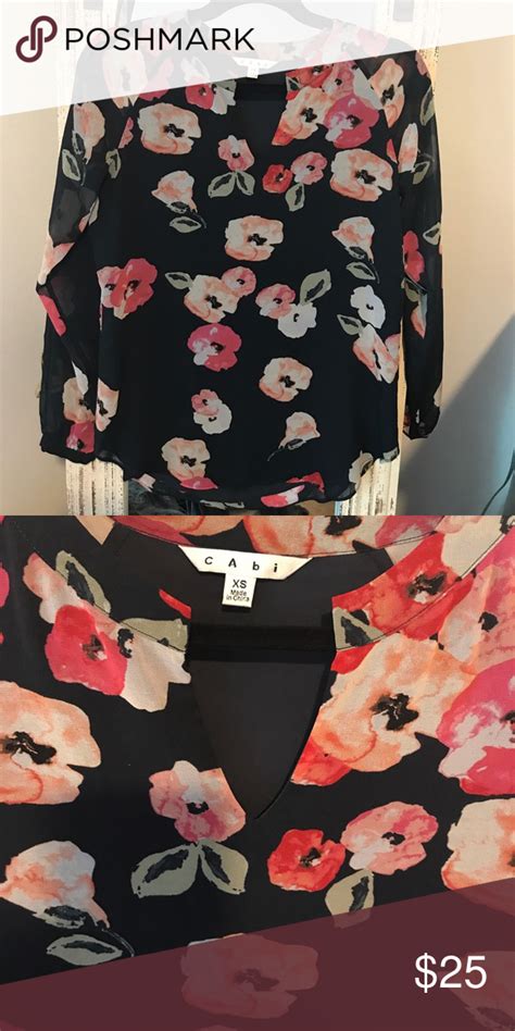 Cabi Floral Blouse Floral Blouse Clothes Design Fashion Design