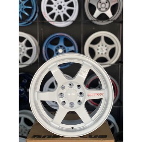 Jual Velg Racing Mobil Volk Rays TE37 R15 Pcd 4x100 Shopee Indonesia