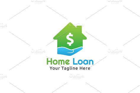 Home Loans Logo Creative Logo Templates Creative Market