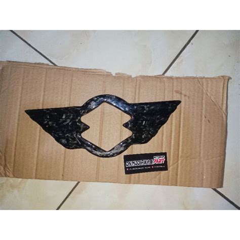 Jual Carbon Sayap Emblem Logo Lambang Suzuki Belakang Xl Swift