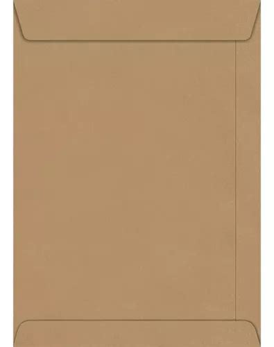 Caixa De Envelope 24x34 Kraft Natural C 250 Unidades Frete grátis