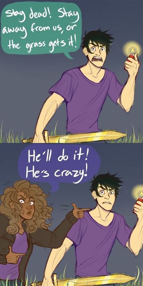 I Love That Someone Took The Time To Draw This Scene So Perfectly Percy Jackson Fan Art Percy