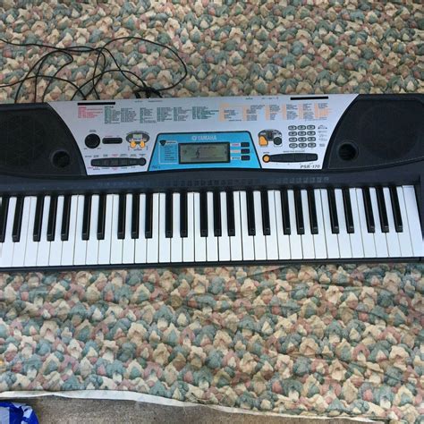 Yamaha Psr 170 61 Key Full Size Portable Keyboard W Power Supply Ebay