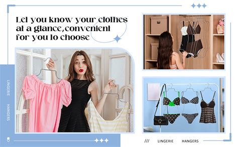 Amazon Lounsweer Pack Bathing Suit Hangers Bikini Display Lingerie Wire Hangers Full