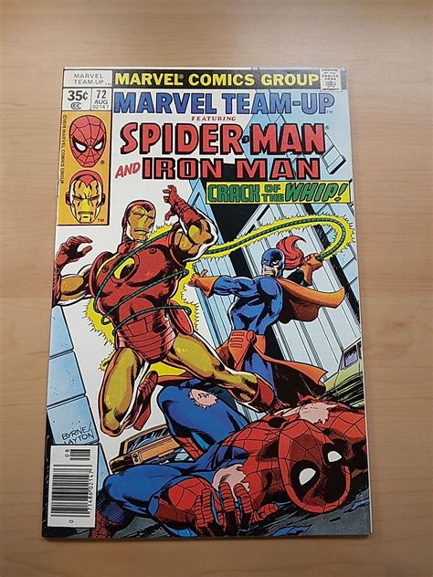 Marvel Team Up Spider Man Iron Man Vf Nm Ebay