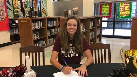 Hannah Levy Signs With Mississippi State Biloxi Sun Herald