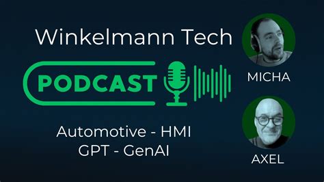 Winkelmann Tech Podcast Pilot Sendung Achtung Jetzt K Fer Mit