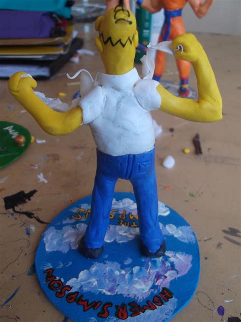 Homer Simpson back by kamenhomer on DeviantArt