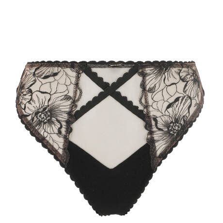 Nette Rose 2 Pieces Lingerie Set Clover Black