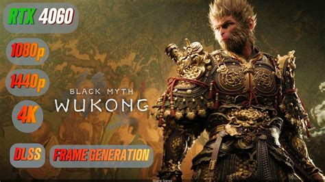 Black Myth Wukong RTX 4060 FPS TEST RTX 4060 I5 12400F Benchmark